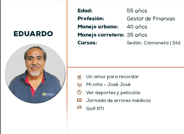 Intructores de manejo